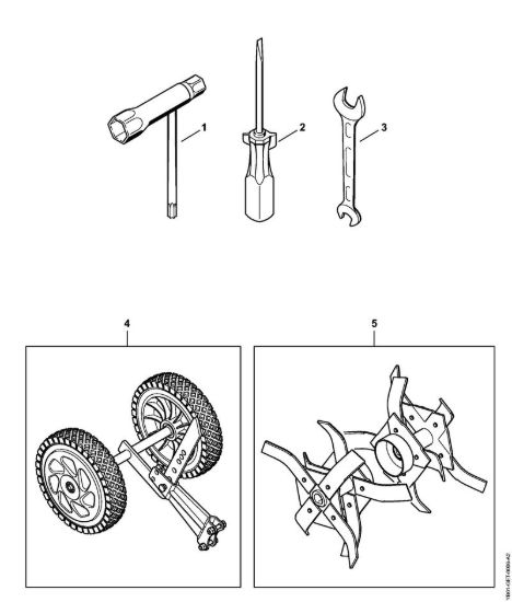Attrezzi, accessorio a richiesta BC 230 BC 230 brand Stihl